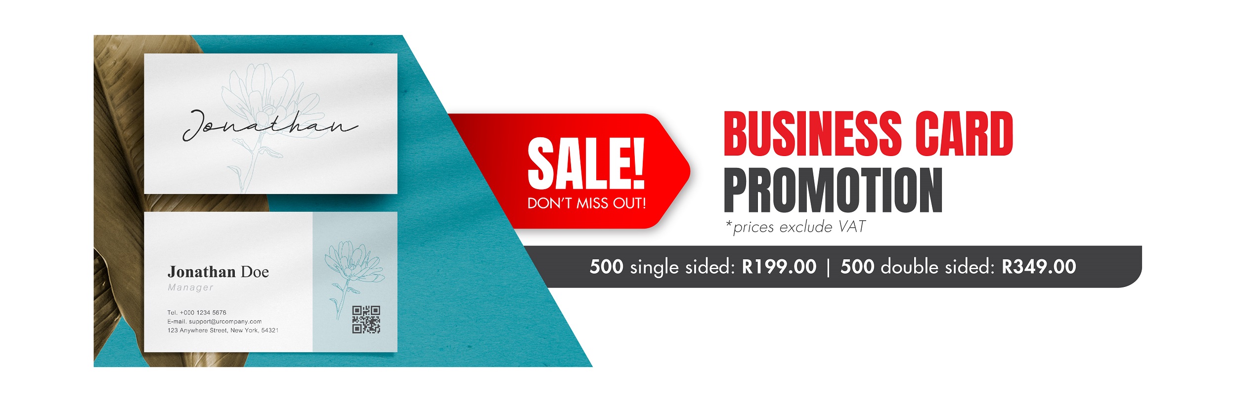 Business Card Promotion